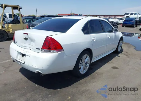 2012 Chevrolet Impala Ls из США, поврежденный, VIN 2G1WF5E33C1143003